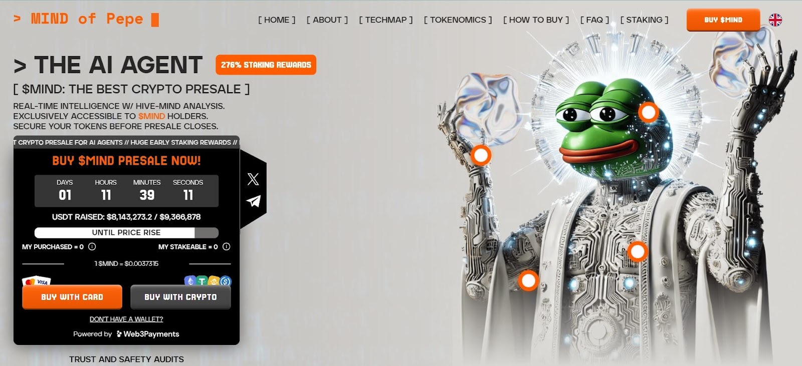 Mind of Pepe ($MIND): AI‑Driven Meme Coin Presale