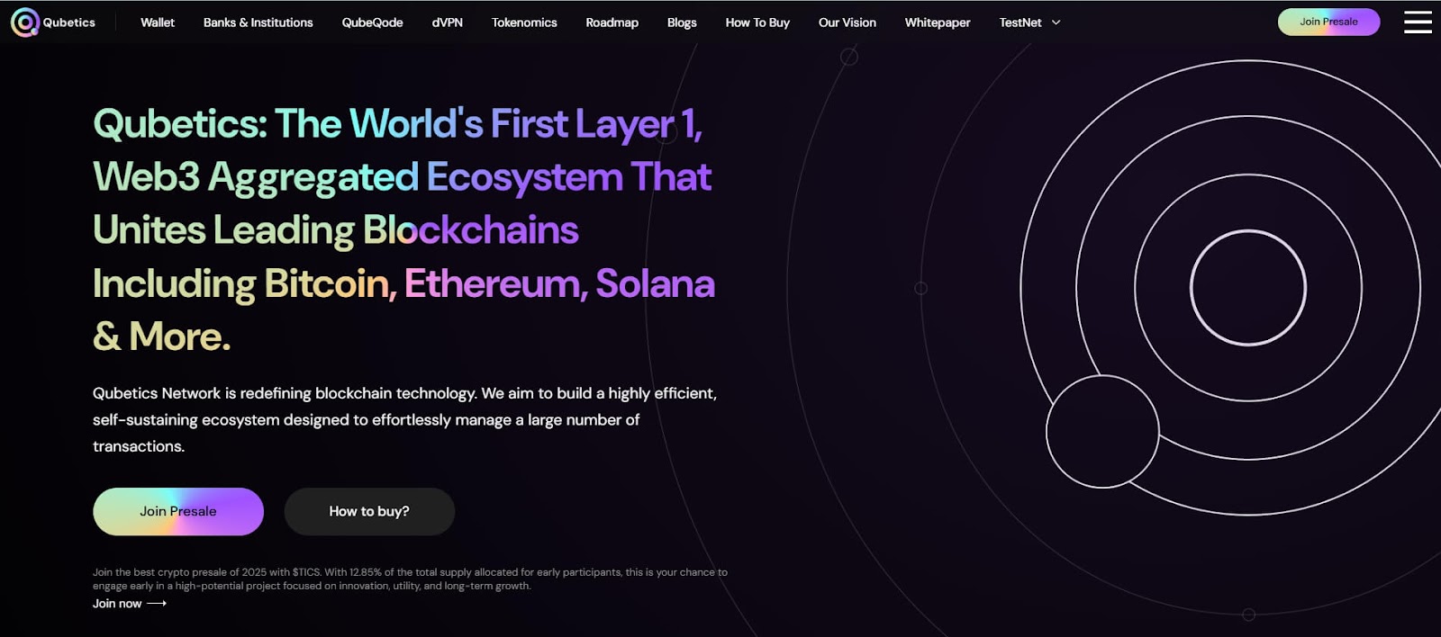 Qubetics (TICS) – Top Crypto Presales to Watch in 2025