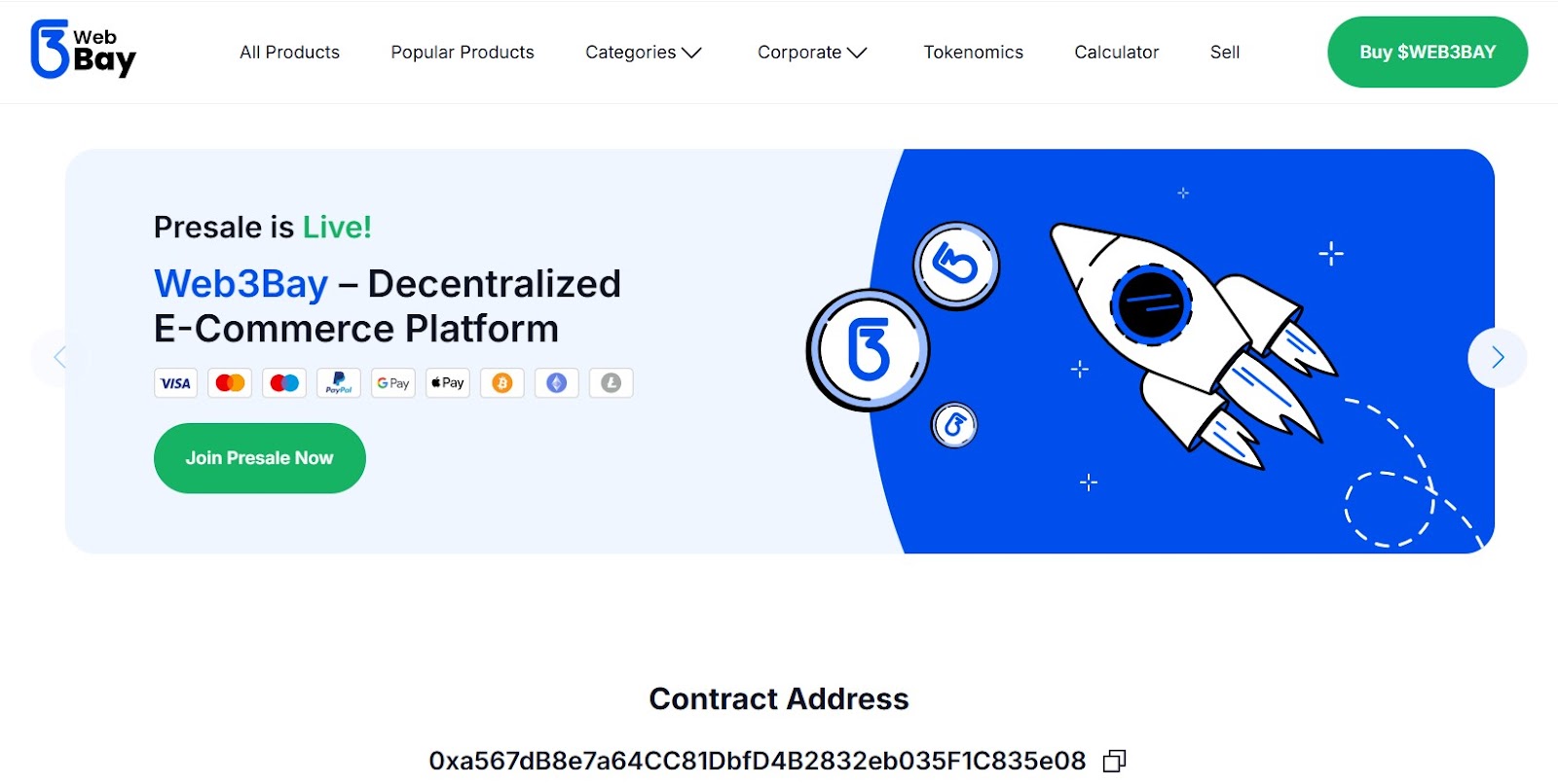 Web3Bay (3BAY) – Top Crypto Presales to Watch in 2025