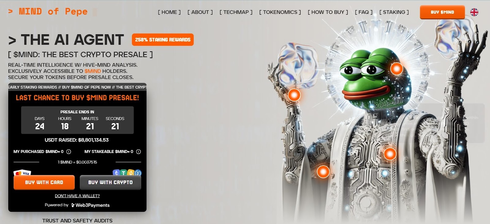 MIND of Pepe – AI-Powered Trading Insights
