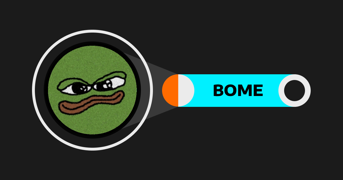 Book of Meme (BOME) - Emerging Meme Coins to Watch