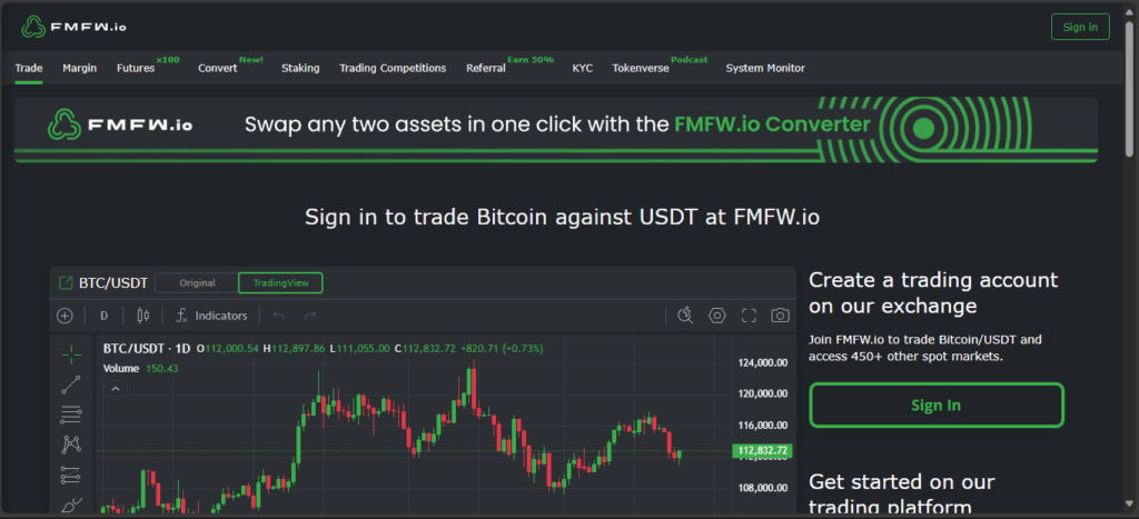Bitcoin.com Exchange